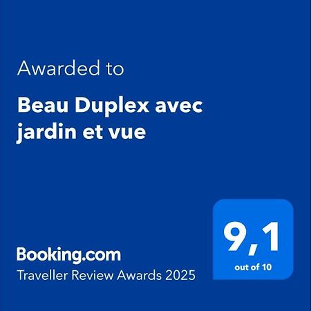 Beau Duplex Avec Jardin Et Vue Apartment Lyon Exterior photo