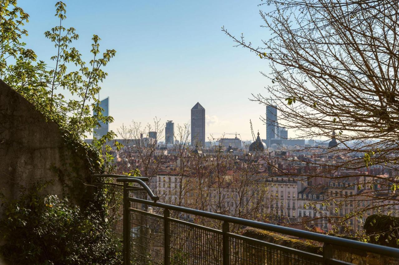 Beau Duplex Avec Jardin Et Vue Apartment Lyon Exterior photo