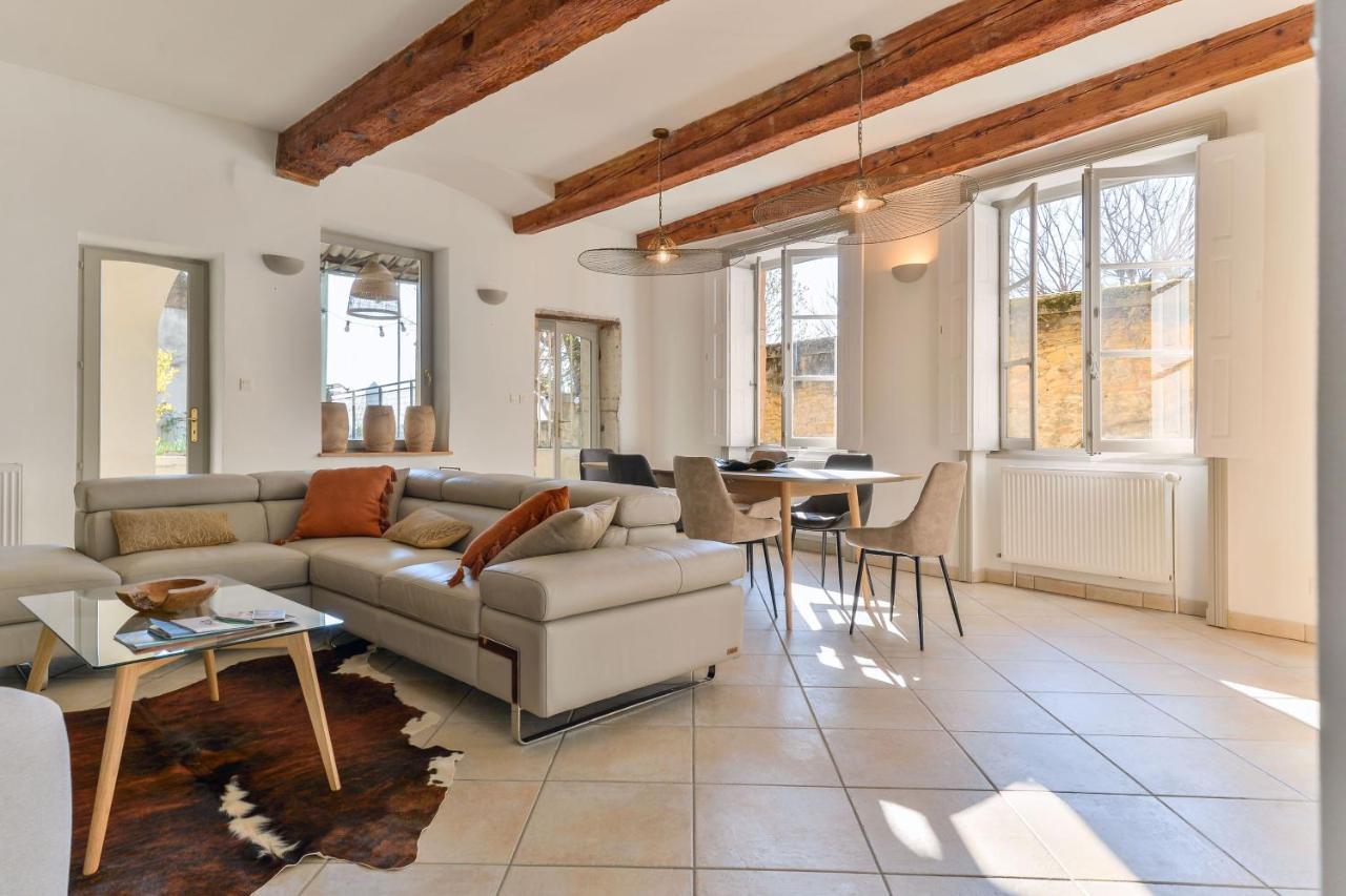 Beau Duplex Avec Jardin Et Vue Apartment Lyon Exterior photo
