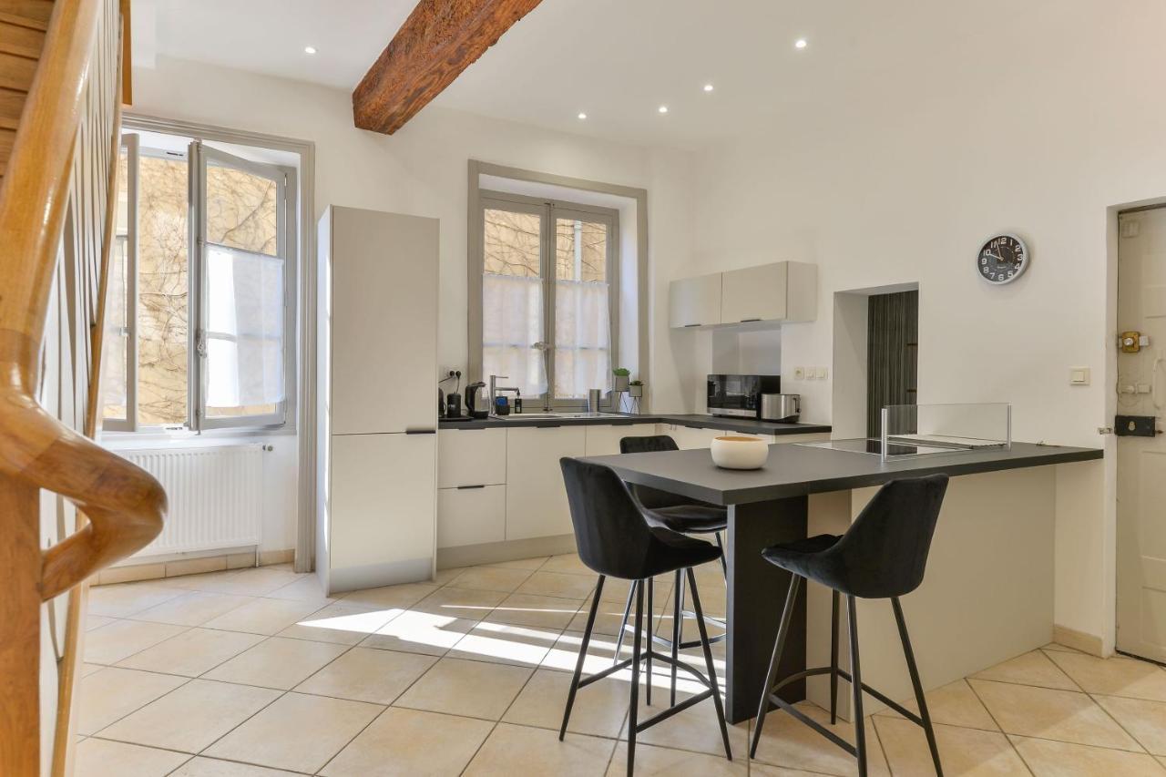 Beau Duplex Avec Jardin Et Vue Apartment Lyon Exterior photo